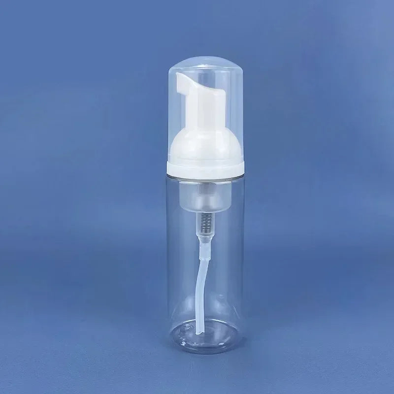 28/50pcs 30/60/100ml Plastic Foam Pump Bottle Empty Face Eyelashes Cosmetic Bottle Cleaner Soap Dispenser Foam Bottle